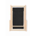 MP3250700 soporte telefono forma tumbona negro madera y algodon 4