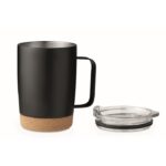 MP3251040 vaso de doble pared de 300 ml negro acero inoxidable 2