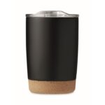 MP3251040 vaso de doble pared de 300 ml negro acero inoxidable 6