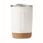 MP3251050 vaso de doble pared de 300 ml blanco acero inoxidable 7