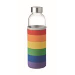 MP3251420 botella cristal y funda 500ml multicolor vidrio 1