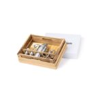 MP3288680 set coctel transparente acero inox madera 4