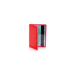 MP3305380 tarjetero rojo pvc 3