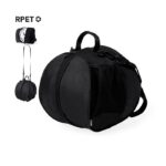 MP3316520 bolsa balon negro poliester 600d rpet 2