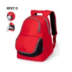 MP3316950 mochila rojo poliester 600d rpet 2