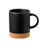 MP3318150 taza negro ceramica corcho 1
