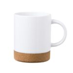 MP3318200 taza sublimacion blanco ceramica corcho 1