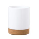 MP3318200 taza sublimacion blanco ceramica corcho 6