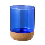 MP3318260 vaso azul cristal borosilicato corcho 1