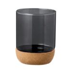 MP3318270 vaso negro cristal borosilicato corcho 1