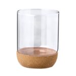 MP3318290 vaso transparente cristal borosilicato corcho 1