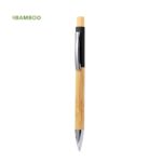 MP3320250 boligrafo blanco bambu 2