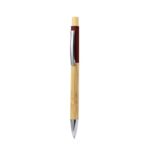 MP3320290 boligrafo rojo bambu 1