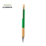 MP3320510 boligrafo naranja aluminio bambu 2