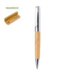 MP3320960 boligrafo transparente metal bambu 2