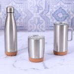 MP3321920 taza termica plateado acero inox reciclado corcho 6