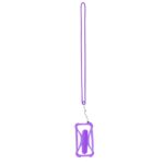 MP3323070 lanyard soporte morado silicona 1