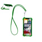 MP3323110 lanyard soporte verde silicona 2