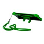 MP3323110 lanyard soporte verde silicona 4