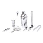 MP3324560 set coctel transparente bambu acero inox 4