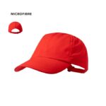 MP3324910 gorra rojo microfibra 2