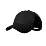 MP3325110 gorra negro 100 algodon organico 1