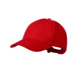 MP3325460 gorra rojo 100 algodon reciclado 1