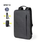 MP3326090 mochila negro poliester 300d rpet 2