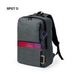 MP3326100 mochila gris poliester 600d rpet 2