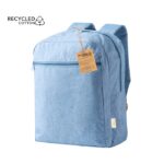 MP3326480 mochila azul 100 algodon reciclado 2