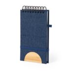 MP3327510 libreta soporte gris poliester 300d rpet bambu 3