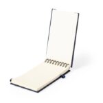 MP3327510 libreta soporte gris poliester 300d rpet bambu 5