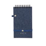 MP3327510 libreta soporte gris poliester 300d rpet bambu 6