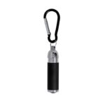MP3327960 llavero linterna negro aluminio reciclado 1