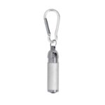 MP3327970 llavero linterna plateado aluminio reciclado 1