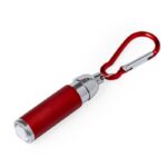 MP3327980 llavero linterna rojo aluminio reciclado 4