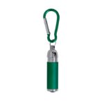 MP3327990 llavero linterna verde aluminio reciclado 1