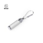 MP3327990 llavero linterna verde aluminio reciclado 2