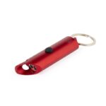 MP3328000 llavero linterna azul aluminio reciclado 3