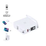 MP3328570 adaptador viaje multifuncion blanco cargador inalambrico 15w magnetico power bank 10000 ma 2