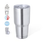 MP3328610 vaso termico plateado acero inox reciclado 2