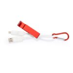 MP3328800 cable cargador multifuncion negro aluminio reciclado 4