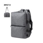 MP3328840 mochila portadocumentos gris poliester 600d rpet 3