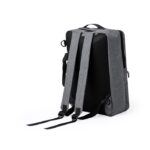 MP3328840 mochila portadocumentos gris poliester 600d rpet 5