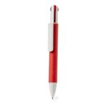 MP3329680 boligrafo rojo papel reciclado caa de trigo abs 1