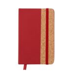 MP3330330 bloc notas rojo corcho polipiel 1