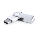 MP3340680 memoria usb blanco abs reciclado 3