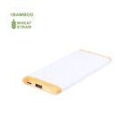 MP3340800 power bank blanco caa de trigo abs bambu 2