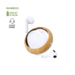 MP3340810 auriculares blanco caa de trigo abs bambu 2