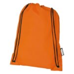 MP3341640 mochila de cuerdas de rpet 5l naranja 190t poliester reciclado 1